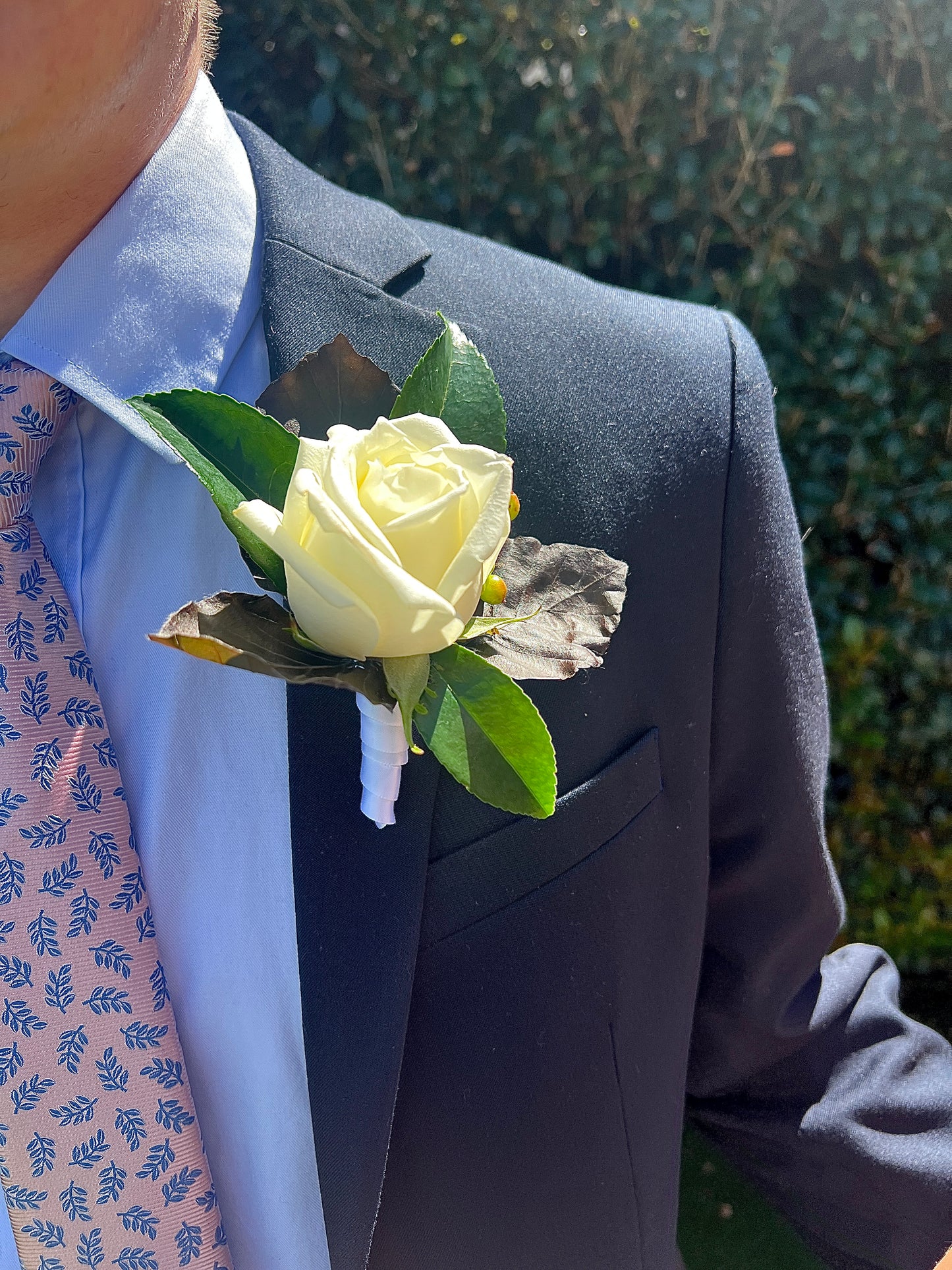 Wrist Corsage and Button Hole set