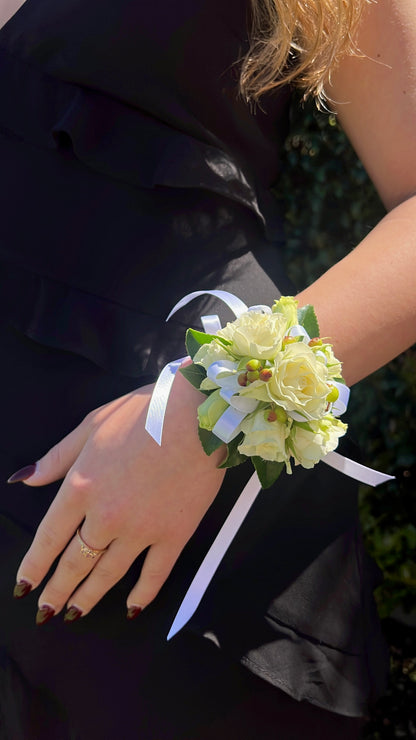 Wrist Corsage and Button Hole set